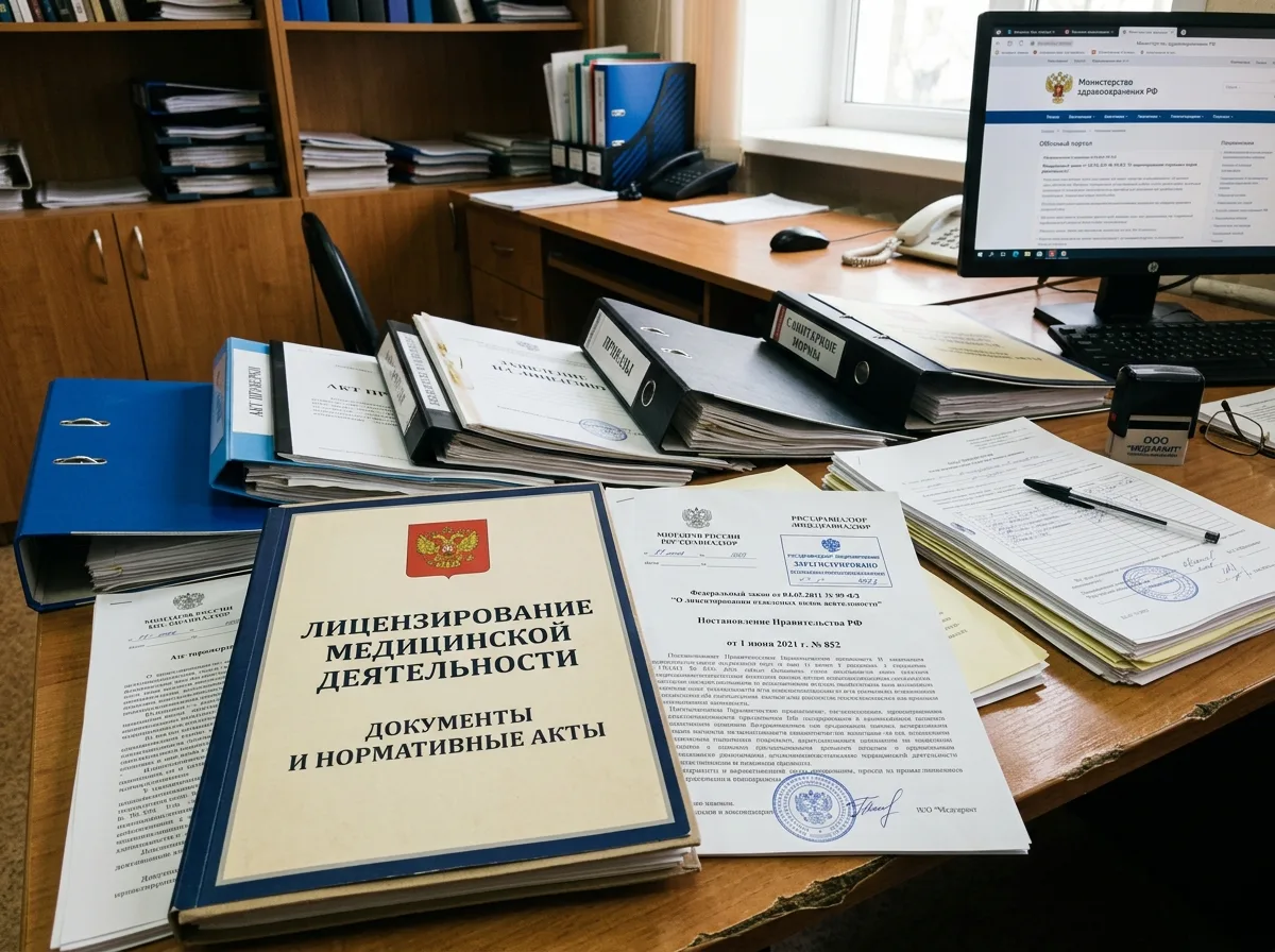 Документы и нормативные акты по лицензированию медицинской деятельности в России